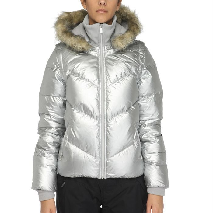 NIKE Veste à Capuche Fur Down - Femme - Violet