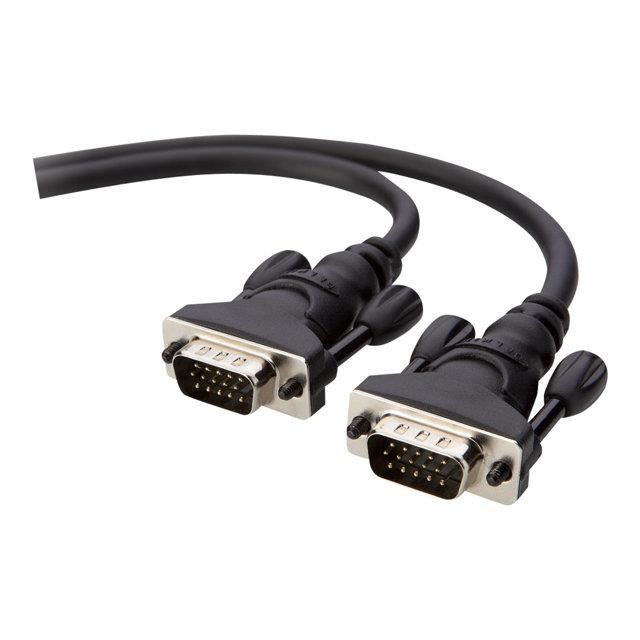 BELKIN Câble d'écran - HD-15 (m) - HD-15 (m) - 3 m