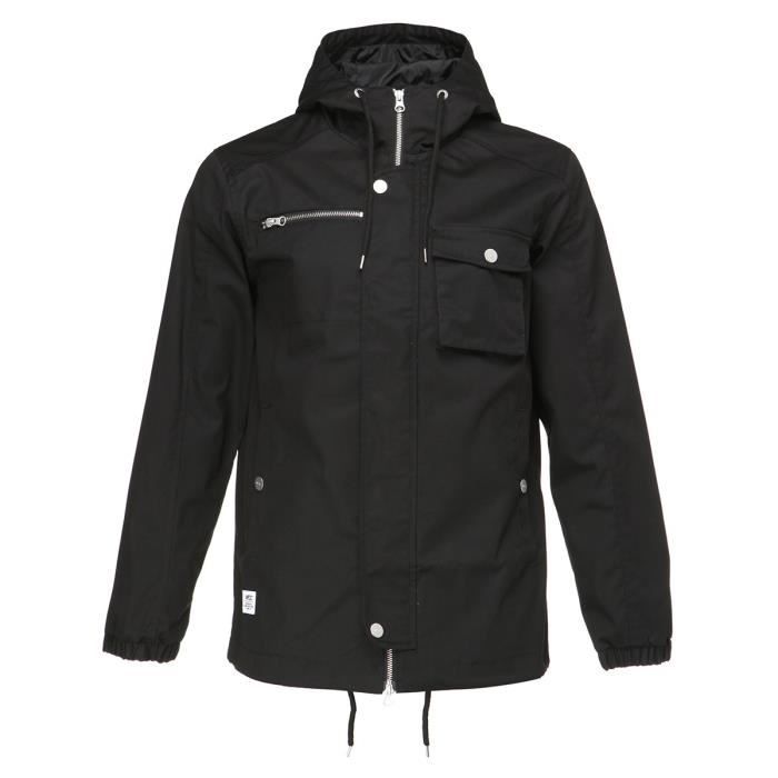 WESC Veste Hooded the field - Homme - Noir