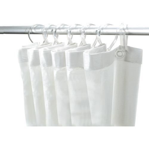 Rideau de douche avec mousquetons plastique - h... - Achat / Vente ... Rideau de douche avec mousquetons plastique - h... - Achat / Vente ...