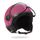 Casque jet violet