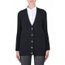 Noir Laine Et Gris Anthracite Gilet Femme Cachemire En Boutonné qxwypYX7