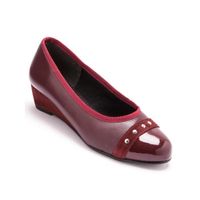 BALLERINE Ballerines vernies en cuir grande largeur BALLERINE Ballerines vernies en cuir grande largeur