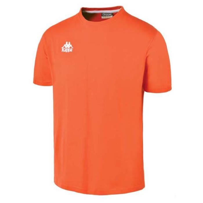 KAPPA T-shirt Manches Courtes - Homme - Orange