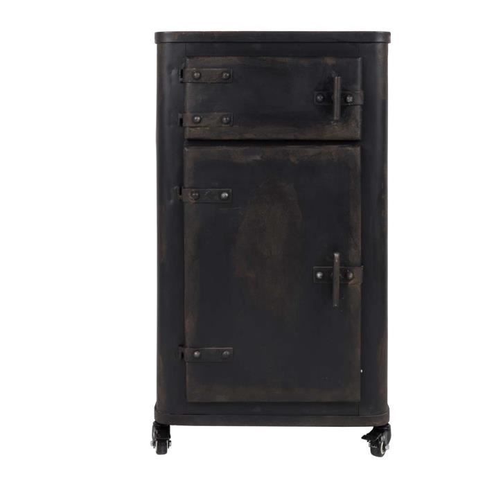 meuble metal anthracite
