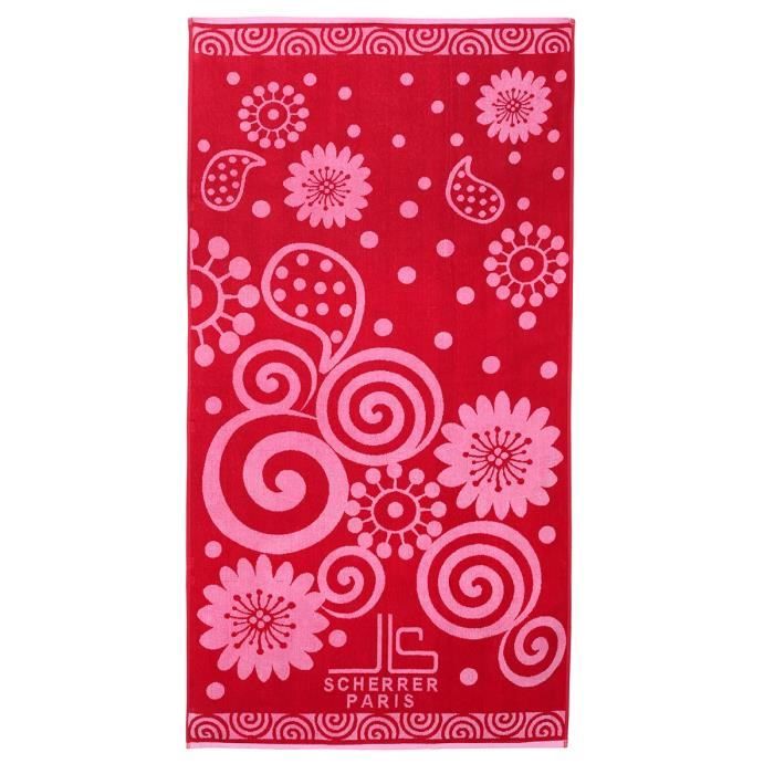 Drap de Plage - 90 x 180 cm - Rouge Corail - Achat / Vente serviette ... Drap de Plage - 90 x 180 cm - Rouge Corail - Achat / Vente serviette ...