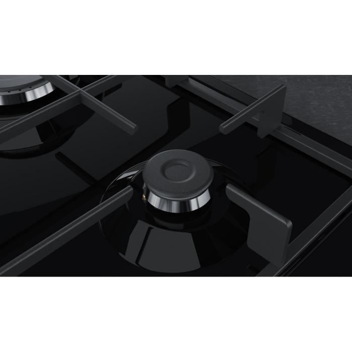 Neff - table de cuisson gaz 60cm 4 feux noir -1
