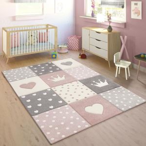 Maison Enfants Tapis Chambre Enfant Tapis De Nuages Gris