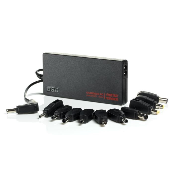 Chargeur PC 90W Auto Affichage Led