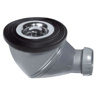 WIRQUIN Bonde de douche James - Ø 50 mm - Grille en ABS chromé multi-position - 34210003
