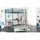 KLAUSS Lit mezzanine adulte avec sommier contempor