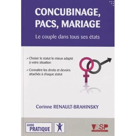 Comparaison pacs mariage dissertation