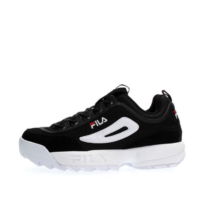 Disruptor Low Sneakers Noir Fila Mesh 1010576 Homme Black BWdxrCoe