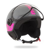 CASQUE MOTO SCOOTER MOMO DESIGN FGTR Fluo casque jet glossy Fluo gris CASQUE MOTO SCOOTER MOMO DESIGN FGTR Fluo casque jet glossy Fluo gris