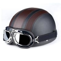 CASQUE MOTO SCOOTER Casque Moto de Marque luxe unisexe Casque Harley v CASQUE MOTO SCOOTER Casque Moto de Marque luxe unisexe Casque Harley v