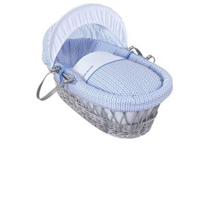 Tissu Gaufre Gris Clair De Lune Couffin En Osier Matelas Et Linge De Lit Accessoires De Literie