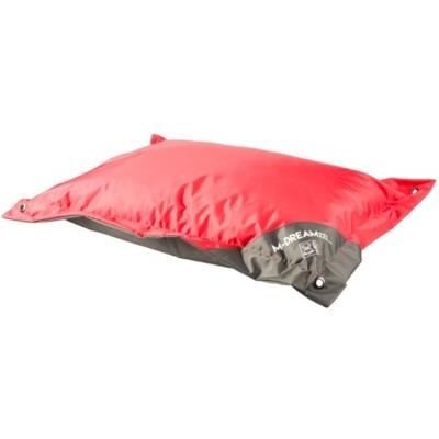 MPETS Coussin d'extérieur Natuna 140 cm - Taille XL - Rouge et gris - Pour chien