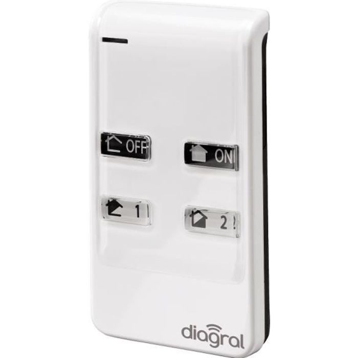 DIAGRAL Télécommande d'alarme 4 fonctions DIAG41ACK