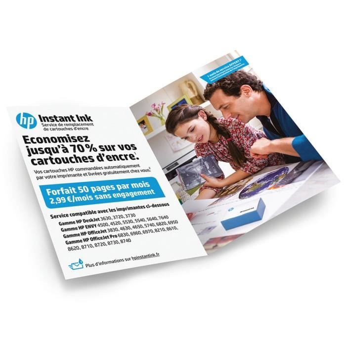 HP Forfait Instant Ink 50 pages