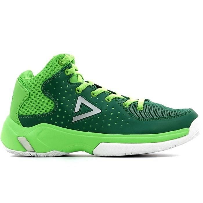 PEAK Chaussures de Basket Thunder - Enfant - Vert