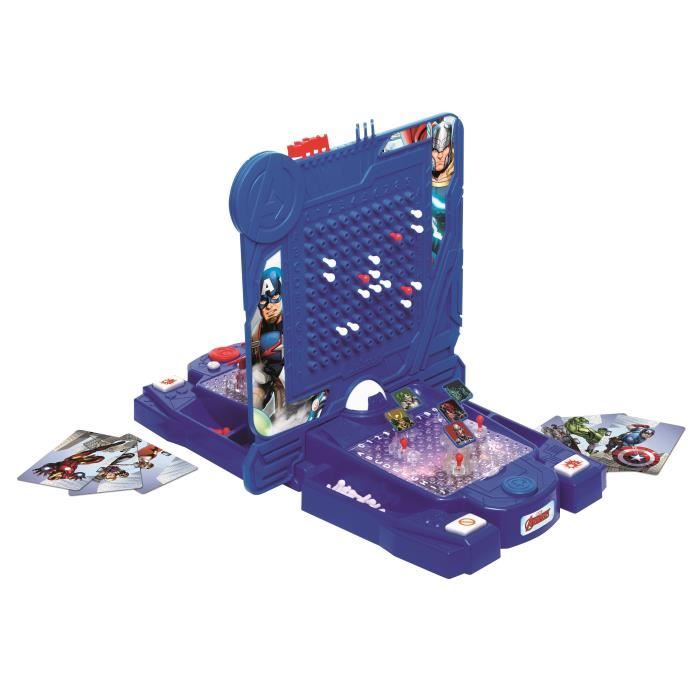 LEXIBOOK - Jeu Bataille Navale - Avengers - Mixte - A partir de 6 ans