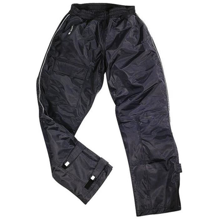 DG P100 AW Pantalon de Pluie Doublé pour Motard