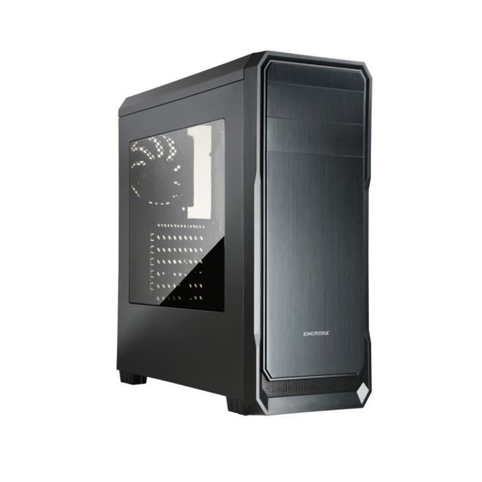 Enermax Boîtier PC OSTROG Lite - Moyen Tour - Fenêtre - Noir