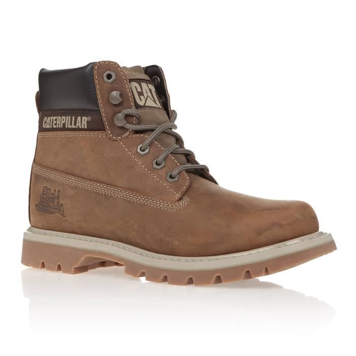 CATERPILLAR Bottines Colorado - Homme - Beige foncé