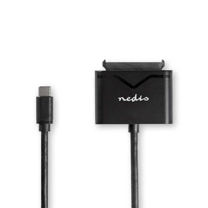NEDIS Adaptateur pour Disque Dur - USB-C - SATA - Universel pour Disques Durs 2,5\