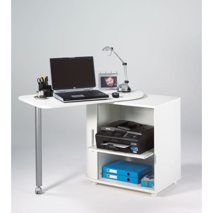 Bureau Gain de place Blanc