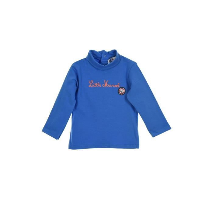 LITTLE MARCEL Sous-pull Bleu Bébé Garçon