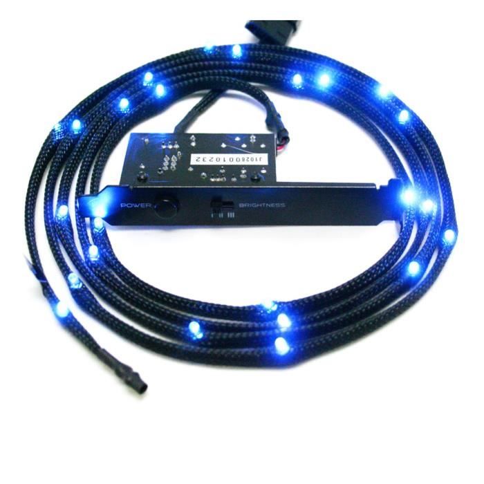 NZXT Câble LED - Bleu - 2m