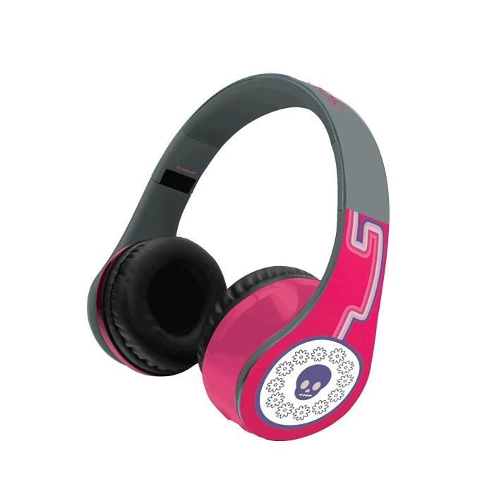 LEXIBOOK - CHICA VAMPIRO - Casque Audio Enfant Bluetooth