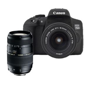 Canon EOS 750D + 18-55 + TAMRON 70-300