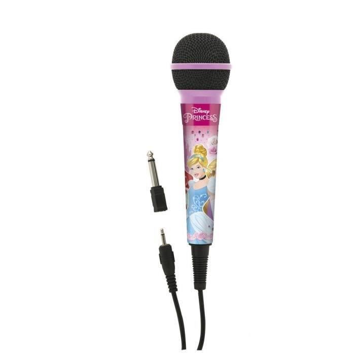 LEXIBOOK - DISNEY PRINCESSES - Microphone, Prise Jack 3.5mm