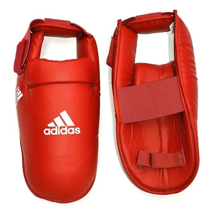 ADIDAS Protège Pied Karaté - Rouge