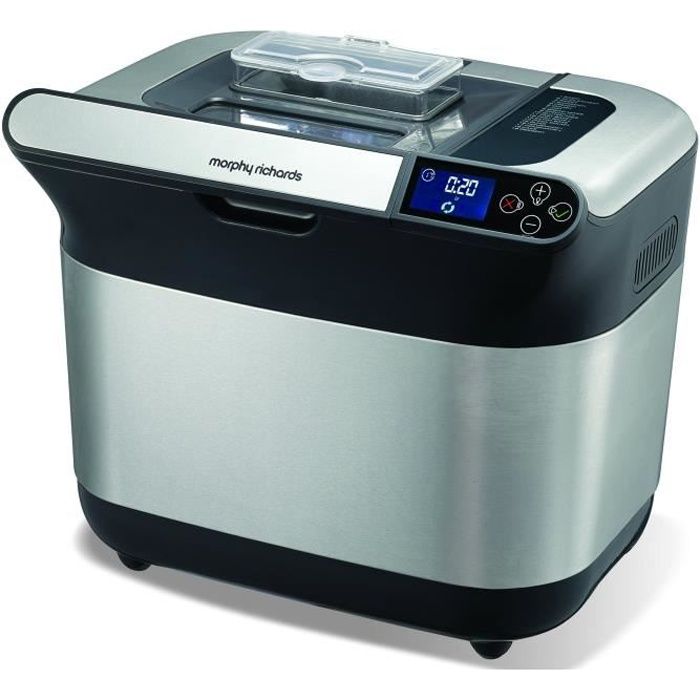 MORPHY RICHARDS Machine à pain Refresh Premim Plus M502000EE - 600W - 19 programmes - départ différé 12h