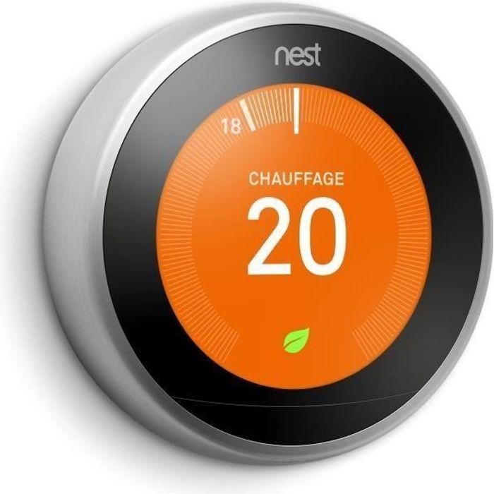 NEST Learning Thermostat Connecté Troisième Génération