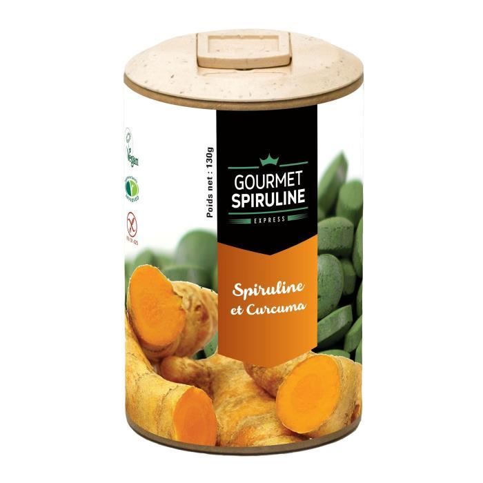 GOURMET SPIRULINE Comprimés Spiruline-Ginseng Bio - 250 g