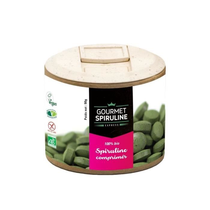 GOURMET SPIRULINE Comprimés Spiruline Bio - 90 g