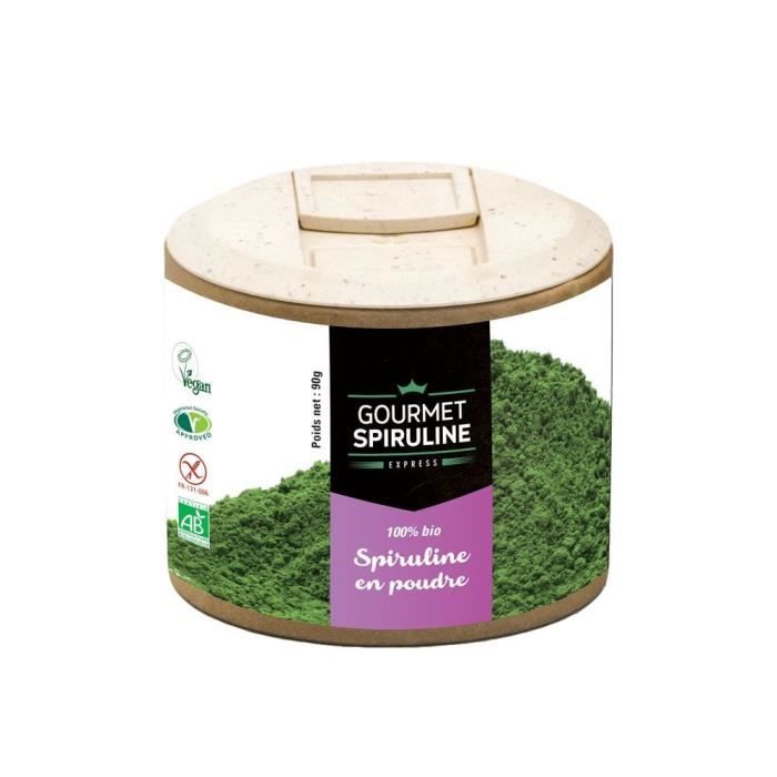 GOURMET SPIRULINE Poudre Spiruline Bio - 90 g