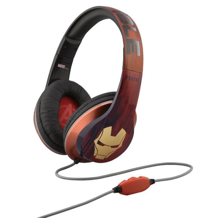 IRONMAN Casque Stéréo Filaire - Arceau réglable