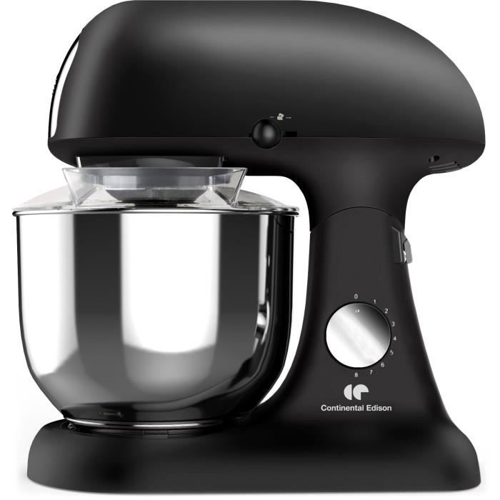 CONTINENTAL EDISON RP1000HB Robot pâtissier - Noir