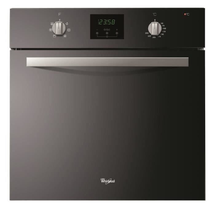 WHIRLPOOL AKP530MR Four électrique encastrable-Fonction chaleur tournante-60L-Catalyse-A-Coloris miroir
