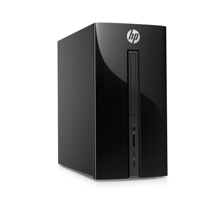 HP PC BUREAU Pavilion - 570p000nf - 4 Go de RAM - Windows 10- Intel Pentium G4560 - Intel HD Graphics - Disque dur 1 To+16 Go Optane