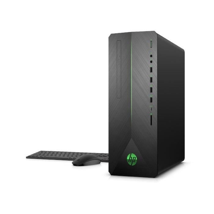 Unité Centrale Gamer - HP 790-0000nf - Core i7-8700 - 12Go de RAM - Disque Dur 1To + 128Go SSD - GTX 1070 8Go - Windows 10
