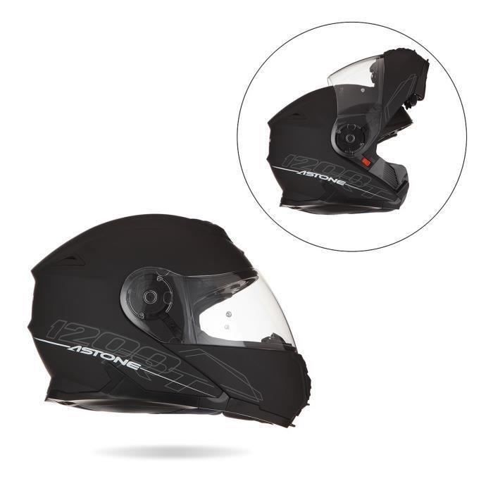 ASTONE RT1200 Casque Modulable Noir Mat
