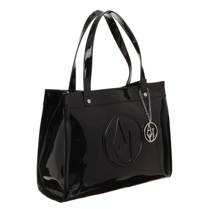 ARMANI - Sac A Main Noir - Femme