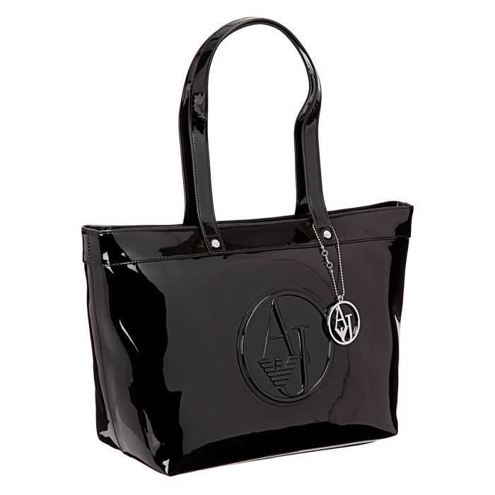 ARMANI - Sac A Main Noir - Femme