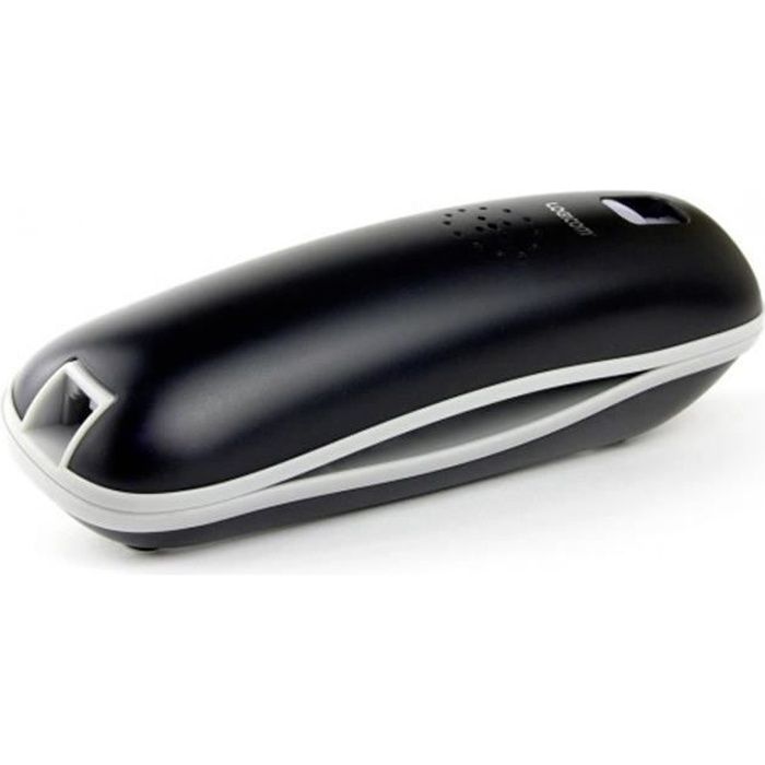 Logicom SL210 Téléphone Filaire Sans Répondeur Noir Gris Senior
